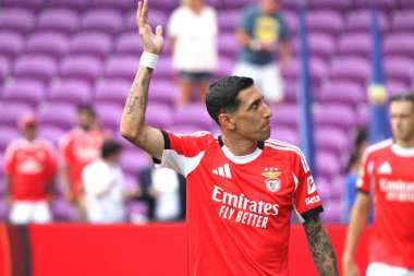 20 Haziran 2025, Orlando, Florida, ABD: di maria of Benfica futbol maçı sırasında sl benfica ve Auckland fc in the phase group in the inter & co stadium, Orlando. (niyi fote / the new ws2)