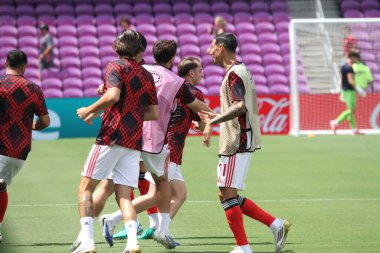 20 Haziran 2025, Orlando, Florida, ABD: di maria of Benfica futbol maçı sırasında sl benfica ve Auckland fc in the phase group in the inter & co stadium, Orlando. (niyi fote / the new ws2)