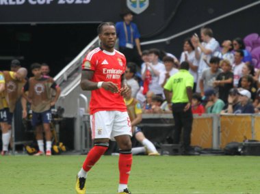 20 Haziran 2025, Orlando, Florida, ABD # 85 Benfica 'nın üçüncü golünü Orlando' daki Inter & co Stadyumu 'nda sl Benfica ve Auckland FC arasında attı. (niyi fote / the new ws2)