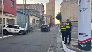 Sao Paulo (SP), Brezilya 06 / 25 / 2025 - Cracolandia olarak bilinen orta bölgedeki Rua dos Protestanları üzerinde hareket eden araçların akışı bu Çarşamba günü trafiğe sunuldu. (Oslaim Brito / Tenews2)