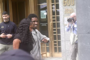 Sean Diddy Combs şantaj komplosundan suçsuz bulundu. 2 Temmuz 2025, New York, ABD: diddy son, Christian Combs, 5 suçlamadan 2 'sinde suçlu bulunan Sean Diddy Combs' un duruşmasında (niyi fote / theenews2)