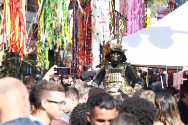 Sao Paulo (sp), Brezilya 07 / 05 / 2025 - 46. Tanabata matsuri - 5 ve 6 Temmuz 2025 tarihlerinde Sao Paulo 'daki Liberdade Mahallesi ve komşu caddelerde düzenlenmiştir. (leco viana / the newws2)