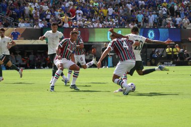 8 Temmuz 2025, New Jersey, ABD: Metlife Stadyumu 'ndaki Fifa Dünya Kupası yarı finalleri (niyi fote / thews2)