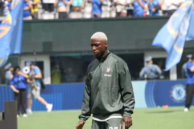 8 Temmuz 2025, New Jersey, ABD: Fluminense ve Chelsea arasındaki futbol maçlarında Chelsea oyuncularının resmi sunumu Metlife Stadyumu 'ndaki Fifa Dünya Kulüpler Kupası yarı finalleri için geçerlidir (niyi fote / thews2) 