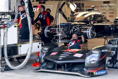 Sao Paulo (SP), Brezilya 7 / 10 / 2025 Movement in the Rolex 6 Hours of Sao Paulo pit, in the Fifth of the FIA WEC (Dünya Dayanıklılık Şampiyonası), which 's taken at the Jose Carlos Pace racetrack (leco viana / thenews2)
