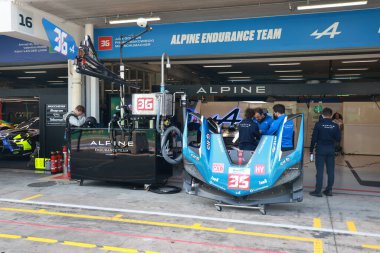Sao Paulo (SP), Brezilya 7 / 10 / 2025 Movement in the Rolex 6 Hours of Sao Paulo pit, in the Fifth of the FIA WEC (Dünya Dayanıklılık Şampiyonası), which 's taken at the Jose Carlos Pace racetrack (leco viana / thenews2)