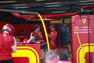 Sao Paulo (SP), Brezilya 7 / 10 / 2025 Movement in the Rolex 6 Hours of Sao Paulo pit, in the Fifth of the FIA WEC (Dünya Dayanıklılık Şampiyonası), which 's taken at the Jose Carlos Pace racetrack (leco viana / thenews2)