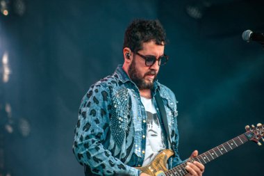 Belo Horizonte (MG), Brezilya 12 / 07 / 2025 Barao Vermelho ve Cazuza (diego tavares / theenews2) arasındaki yeni şarkının adı olan Do Tamanho da Vida (Hayatın Boyutu) ile)