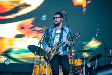 Belo Horizonte (MG), Brezilya 12 / 07 / 2025 Barao Vermelho ve Cazuza (diego tavares / theenews2) arasındaki yeni şarkının adı olan Do Tamanho da Vida (Hayatın Boyutu) ile)