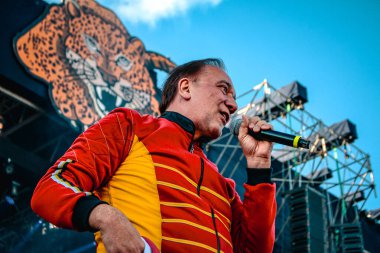 Belo Horizonte (MG), Brezilya 07 / 12 / 2025 Kültür 40 yıldır yollarda kutlanan grup, Bikini Life Begins 'i 40 turda Prime Rock Brasil' e getirdi..