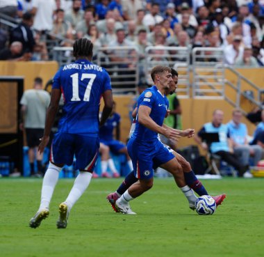 13 Temmuz 2025, New Jersey, ABD: Chelsea ve psg arasındaki futbol maçı New Jersey 'deki Metlife Stadyumu' nda oynanan Fifa Dünya Kulüpler Kupası 2025 finali için geçerlidir. Chelsea 3-0 kazandı. (niyi fote / the new ws2) 