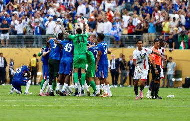 13 Temmuz 2025, New Jersey, ABD: Chelsea ve psg arasındaki futbol maçı New Jersey 'deki Metlife Stadyumu' nda oynanan Fifa Dünya Kulüpler Kupası 2025 finali için geçerlidir. Chelsea 3-0 kazandı. (niyi fote / the new ws2)
