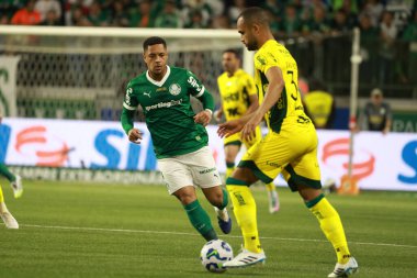 Sao Paulo (sp), Brezilya 07 / 16 / 2025 - Brezilya Futbol Şampiyonası 'nın 14. turu için, palmiyeler ve mirassol arasında oynanan maçta jöle rekoru (leco viana / thews2)