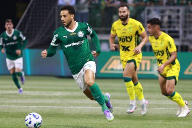 Sao Paulo (sp), Brezilya 07 / 16 / 2025 - Palmeiras ve Vermesol arasındaki maçta Brezilya Futbol Şampiyonası 'nın 14. turu (leco viana / theenews2)