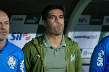 Sao Paulo (SP), Brezilya 7 / 16 / 2025 - Palmeiras ve Mirassol arasındaki maçta Koç Abel Ferreira, Brezilya Futbol Şampiyonası 'nın 14. turunda, 16 Temmuz 2025 Çarşamba akşamı (ronaldo barreto / thenews2)