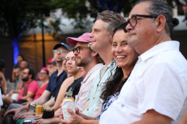 Mutantlar yazın New York 'taki Brezilya haftası için canlı performans sergilerler. 17 Temmuz 2025, New York, ABD: Brezilya 'nın en ikonik pop grubu ve tropicalia hareketinin kilit figürleri (niyi fote / thews2)