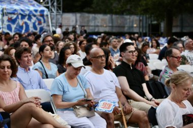 Mutantlar yazın New York 'taki Brezilya haftası için canlı performans sergilerler. 17 Temmuz 2025, New York, ABD: Brezilya 'nın en ikonik pop grubu ve tropicalia hareketinin kilit figürleri (niyi fote / thews2)