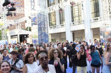 Caique vidal & batuque, New York 'taki Brezilya haftası için yazın canlı performans sergiliyor. 17 Temmuz 2025, New York, ABD (niyi fote / theenews2)