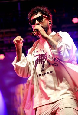 Rashid, Brezilya 'da yaz aylarında sahne alıyor. 18 Temmuz 2025, New York, ABD: sao paulo tabanlı rapçi Rashid kargayı kazandı (niyi fote / the new ws2)