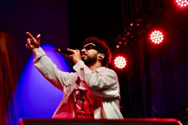 Rashid, Brezilya 'da yaz aylarında sahne alıyor. 18 Temmuz 2025, New York, ABD: sao paulo tabanlı rapçi Rashid kargayı kazandı (niyi fote / the new ws2)