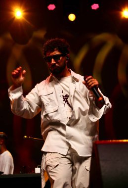 Rashid, Brezilya 'da yaz aylarında sahne alıyor. 18 Temmuz 2025, New York, ABD: sao paulo tabanlı rapçi Rashid kargayı kazandı (niyi fote / the new ws2)