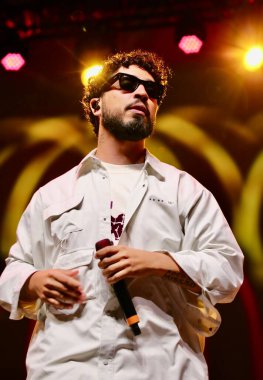 Rashid, Brezilya 'da yaz aylarında sahne alıyor. 18 Temmuz 2025, New York, ABD: sao paulo tabanlı rapçi Rashid kargayı kazandı (niyi fote / the new ws2)