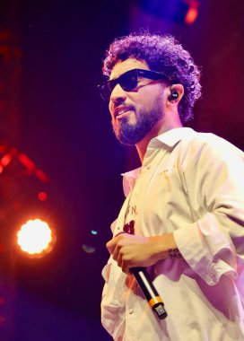 Rashid, Brezilya 'da yaz aylarında sahne alıyor. 18 Temmuz 2025, New York, ABD: sao paulo tabanlı rapçi Rashid kargayı kazandı (niyi fote / the new ws2)