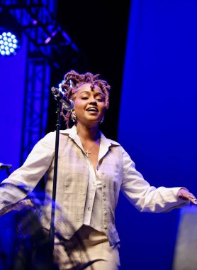 Rashid, Brezilya 'da yaz aylarında sahne alıyor. 18 Temmuz 2025, New York, ABD: sao paulo tabanlı rapçi Rashid kargayı kazandı (niyi fote / the new ws2)