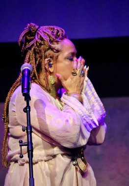 Anelis, Brezilya 'da yaz aylarında performans sergiliyor. 19 Temmuz 2025, New York, ABD: Anelis Varsayımsal olarak Brezilyalı şarkıcı-söz yazarı (niyi fote / thews2)