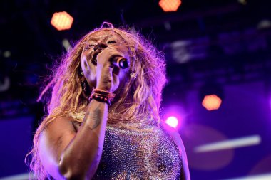 Yazın Brezilya 'daki hafta sonu için daha iyi perdeler var. 19 Temmuz 2025, New York, ABD doğumlu cesur ve çığır açan süperstar şarkıcı-söz yazarı São Paulo. 