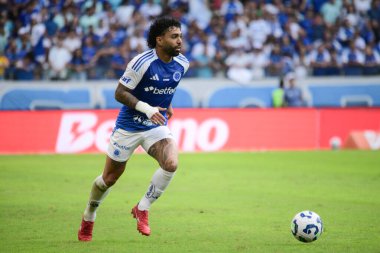 Belo Horizonte (MG), Brezilya 7 / 20 / 2025 - Cruzeiro oyuncusu Gabriel, Juventude ile oynadığı maçta Mineirao Stadyumu 'nda (Paulo ti / thenews2)