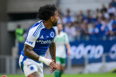 Belo Horizonte (MG), Brezilya 7 / 20 / 2025 - Cruzeiro oyuncusu Gabriel, Juventude ile oynadığı maçta Mineirao Stadyumu 'nda (Paulo ti / thenews2)