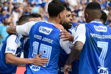 Belo Horizonte (MG), Brezilya 7 / 20 / 2025 - Cruzeiro oyuncusu Gabriel, Juventude ile oynadığı maçta Mineirao Stadyumu 'nda (Paulo ti / thenews2)