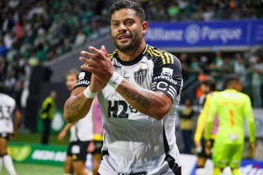 Sao Paulo (sp), Brezilya 07 / 20 / 2025 - atletico mg skorlarından Hulk, Brezilya futbol şampiyonasının 15. turu için Palmeiras ve atletico mineiro arasındaki maçtaki golünü kutluyor (tomze fonseca / thenews2)
