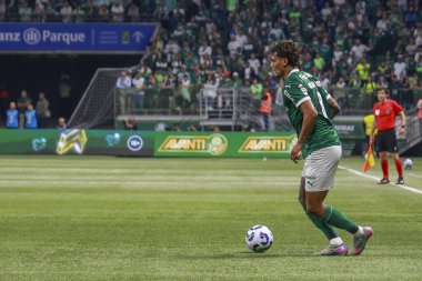 Sao Paulo (sp), Brezilya 21 / 07 / 2025 Kolombiyalı oyuncu Richard Rios 'un 16 Temmuz 2025' te Palmeiras 'ta oynadığı son maç (leco viana / theenews2)