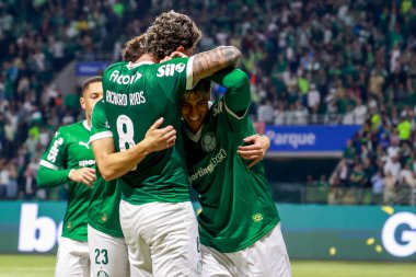 Sao Paulo (sp), Brezilya 21 / 07 / 2025 Kolombiyalı oyuncu Richard Rios 'un 16 Temmuz 2025' te Palmeiras 'ta oynadığı son maç (leco viana / theenews2)