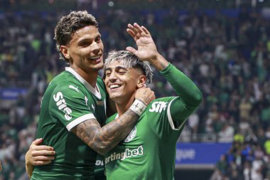 Sao Paulo (sp), Brezilya 21 / 07 / 2025 Kolombiyalı oyuncu Richard Rios 'un 16 Temmuz 2025' te Palmeiras 'ta oynadığı son maç (leco viana / theenews2)