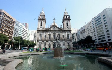 Rio de Janeiro (rj), Brezilya 07 / 23 / 2025 - bu çarşamba, 23 Temmuz 2025 'te Rio de Janeiro şehrinin merkezinde bulunan carmo leydimizin kilisesinin manzarası. (Onofre Veras / Yeni2) 