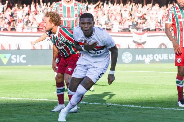 Sao Paulo (SP), Brezilya 7 / 27 / 2025 - Oyuncu Robert Arboleda, Brezilya şampiyonası için geçerli olan Sao Paulo ve Fluminense arasındaki maçta Morumbis 'te (tomze fonseca / theenews2)