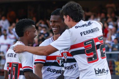 Sao Paulo (SP), Brezilya 7 / 27 / 2025 - Oyuncu Robert Arboleda, Brezilya şampiyonası için geçerli olan Sao Paulo ve Fluminense arasındaki maçta Morumbis 'te (tomze fonseca / theenews2)