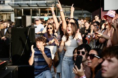 Z 100 New York yaz partisi '25. 7 Ağustos 2025, New York, ABD: New York 'un bir numaralı müzik istasyonu (niyi fote / thenews2), Iheart Media' nın Z100 'ü boyunca hayranları)