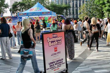 Z 100 New York yaz partisi '25. 7 Ağustos 2025, New York, ABD: New York 'un bir numaralı müzik istasyonu (niyi fote / thenews2), Iheart Media' nın Z100 'ü boyunca hayranları)