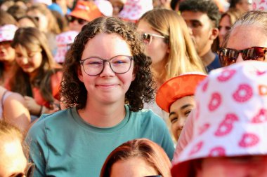 Z 100 New York yaz partisi '25. 7 Ağustos 2025, New York, ABD: New York 'un bir numaralı müzik istasyonu (niyi fote / thenews2), Iheart Media' nın Z100 'ü boyunca hayranları)