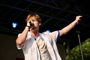 Z 100 New York yaz partisi '25. 7 Ağustos 2025, New York, ABD: magnus ferrell Iheart Media sırasında New York 'un bir numaralı müzik istasyonu Z100, New York' un bir numaralı hit kanalı (niyi fote / thews2)