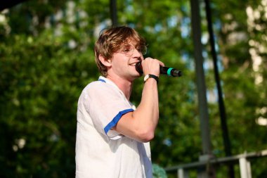 Z 100 New York yaz partisi '25. 7 Ağustos 2025, New York, ABD: magnus ferrell Iheart Media sırasında New York 'un bir numaralı müzik istasyonu Z100, New York' un bir numaralı hit kanalı (niyi fote / thews2)