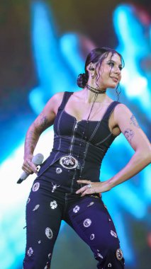 Sao Paulo (SP), 08 / 16 / 2025 - Farraial / Ana / Castela / SP - Şov şarkıcısı Ana Castela, Farraial 2025, Anhembi Arena, bu Cumartesi öğleden sonra, 16 Ağustos 2025. (Milene Cardoso / Newws2)        