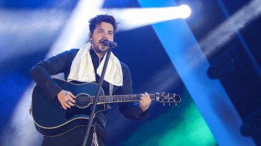 Sao Paulo (SP), 08 / 16 / 2025 - Luan / Santana / SP - Şarkıcı Luan Santana, Farraial 2025, Arena Anhembi, Cumartesi gecesi, 16 Ağustos 2025 (Milene Cardoso / Thenews2)  