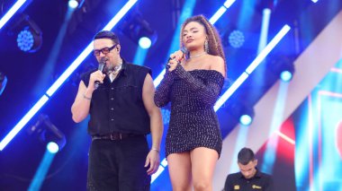 Sao Paulo (sp), 08 / 16 / 2025 - farraial / belo / sp - belo / sp - belo ve mari fernandes, bu cumartesi öğleden sonra, anhembi arenasında düzenlenen bir etkinlik, farraial 2025. (Milene Cardoso / Newws2) 