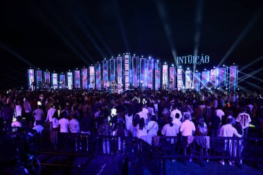 Sao Paulo (SP), Brezilya 08 / 19 / 2025 - Şarkıcı Yasmin Santos özel konuklarla birlikte yeni bir DVD kaydetti. Proje sezgisi, Sao Paulo kentindeki Chela de Manias barında kaydedildi (leco viana / thews2)