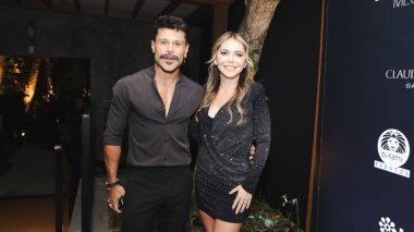 Sao Paulo (sp), 08 / 21 / 2025 - party / joao / Silva / famous / sp - singer Marcos with the duo with Belutti and wife lu Marchioto, ev sahipliğini Joao Silva 'nın yaptığı bir partide, Sao Paulo' da. (Milene Cardoso / Newws2)